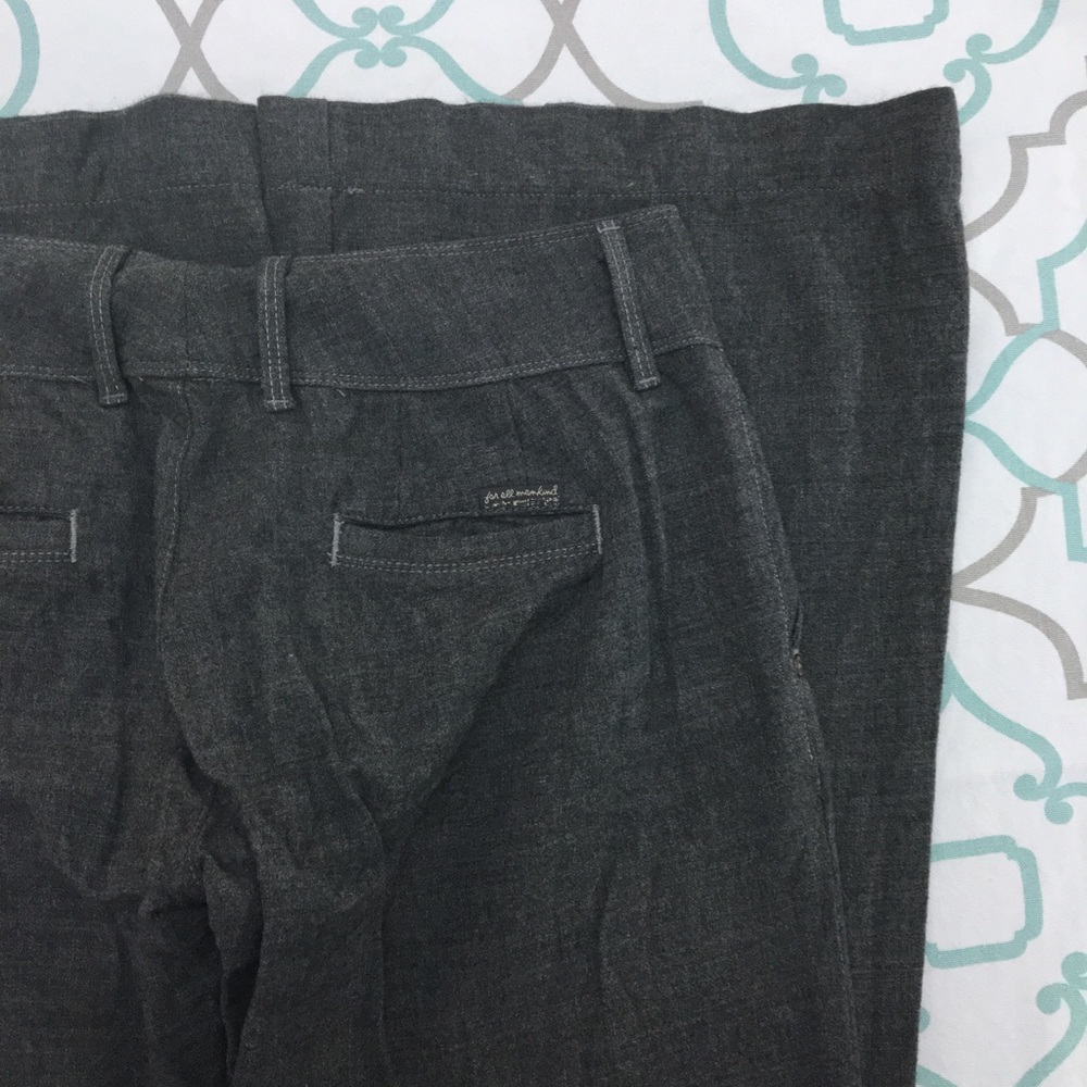 💙👖CLASSY! 7FAM DRESS WOOL TROUSER👖💙26 1/2 31” - Picture 3 of 8